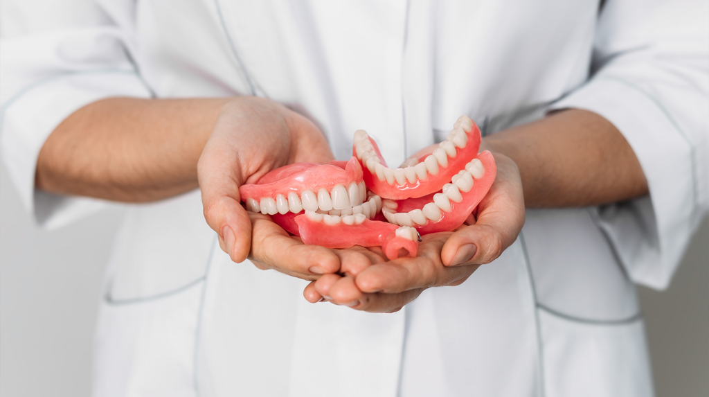 How to care for partial dentures