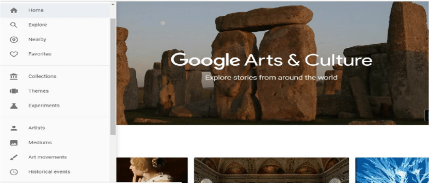 google arts and culture 