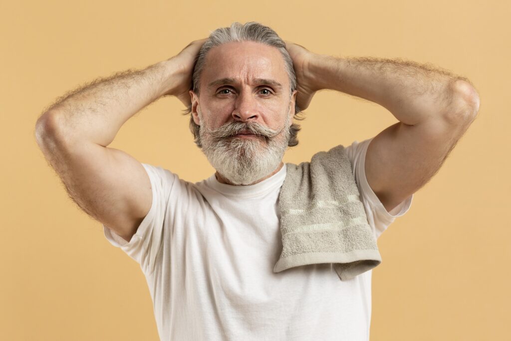 signs of aging in men