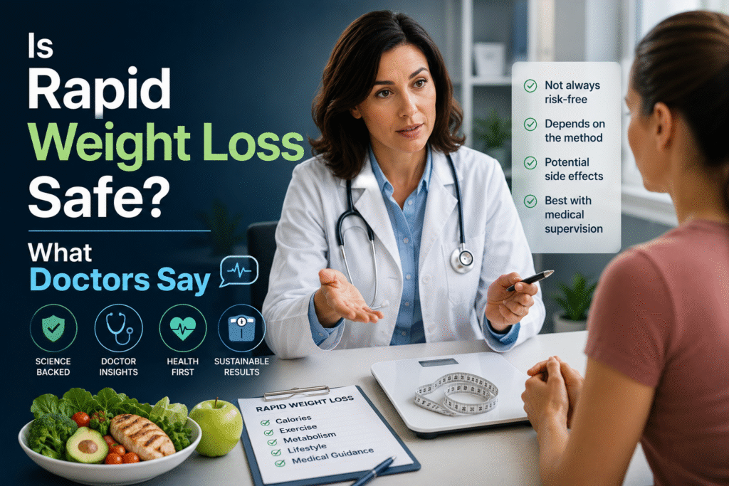 Is Rapid Weight Loss Safe? What Doctors Say
